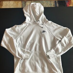 Nike Women’s White Hoodie Sweatshirt